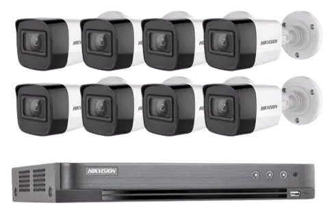 تركيب أجهزة تسجيل (DVR/NVR)