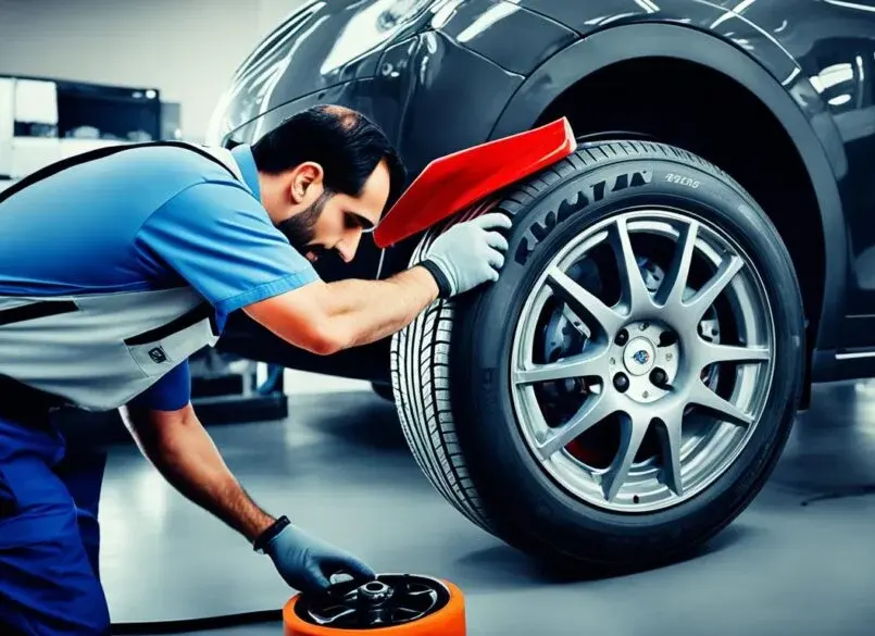 ترصيص الإطارات Balance وضبط الهواء